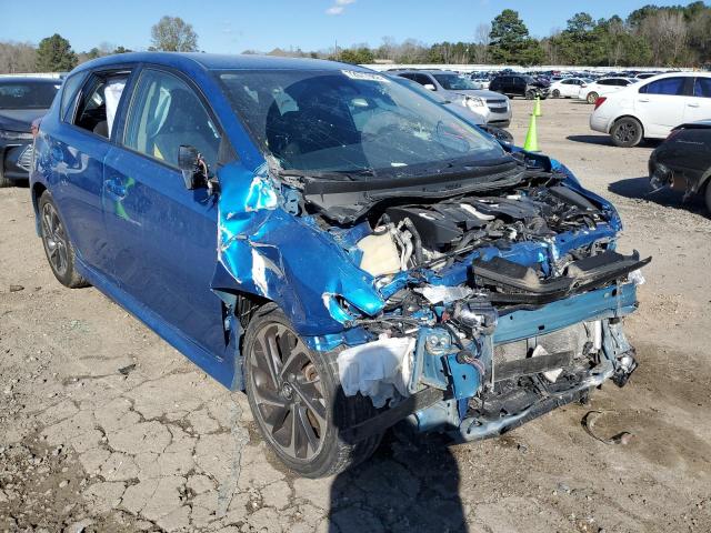 JTNKARJE1JJ575557 - 2018 TOYOTA COROLLA IM BLUE photo 4