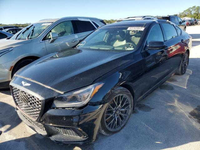 KMHGN4JB3JU222853 - 2018 GENESIS G80 SPORT BLACK photo 1