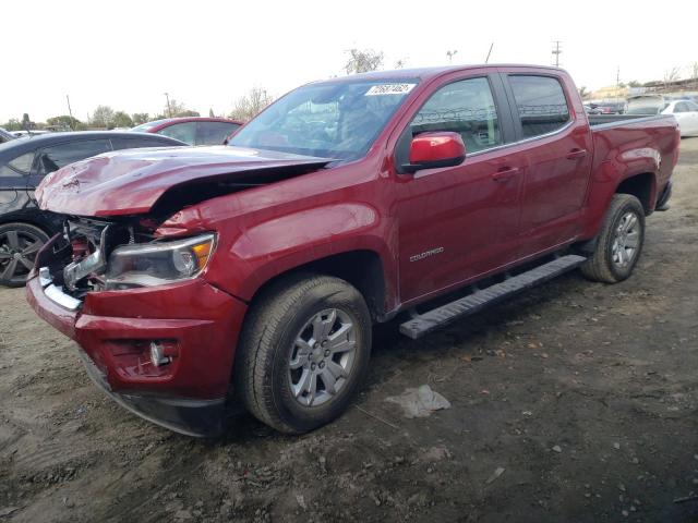 1GCGSCEN6L1201687 - 2020 CHEVROLET COLORADO L BURGUNDY photo 1