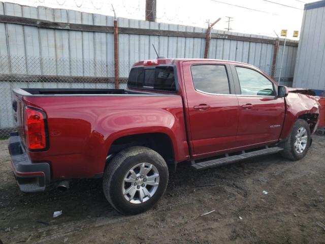 1GCGSCEN6L1201687 - 2020 CHEVROLET COLORADO L BURGUNDY photo 3