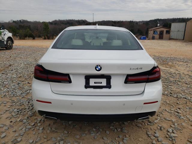 WBA53BJ02MCF92285 - 2021 BMW 540 I WHITE photo 6