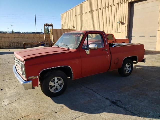 1GCDR14H4HF****** - 1987 CHEVROLET R10 RED photo 1