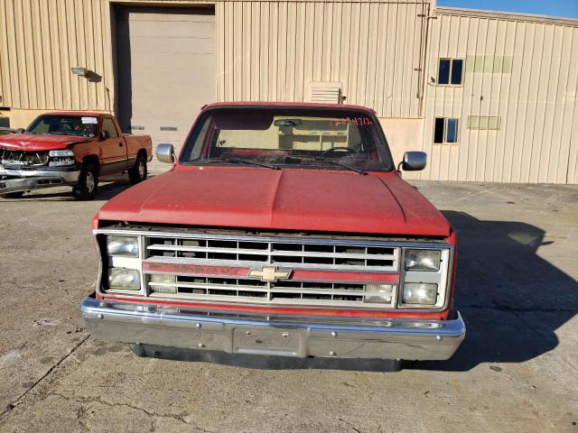 1GCDR14H4HF****** - 1987 CHEVROLET R10 RED photo 5