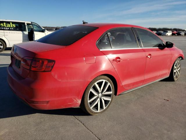 3VW467AJ3DM227246 - 2013 VOLKSWAGEN JETTA GLI RED photo 3