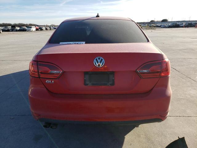 3VW467AJ3DM227246 - 2013 VOLKSWAGEN JETTA GLI RED photo 6