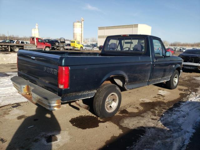 1FTEF15N4SNB09825 - 1995 FORD F-150 BLUE photo 3