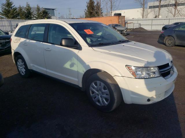 3C4PDCAB7ET213770 - 2014 DODGE JOURNEY SE WHITE photo 4