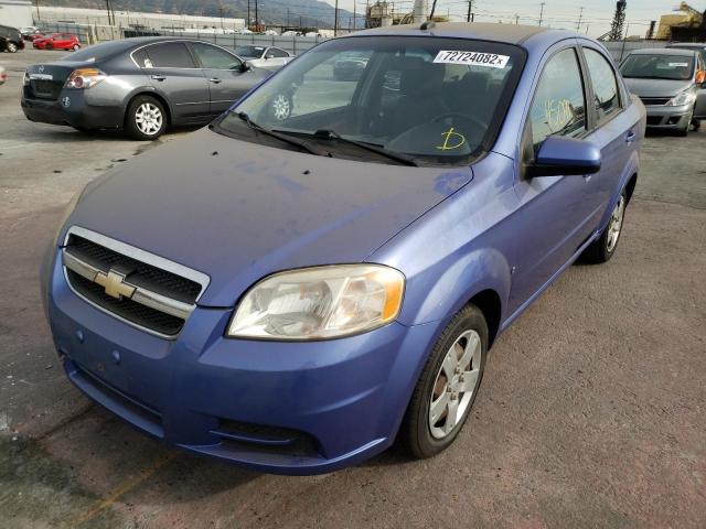 KL1TD56E99B619674 - 2009 CHEVROLET AVEO LS 紫色 照片 1