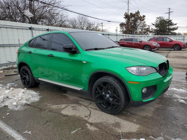 5UXFG2C54E0H09919 - 2014 BMW X6 XDRIVE3 GREEN photo 4