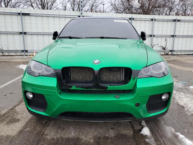 5UXFG2C54E0H09919 - 2014 BMW X6 XDRIVE3 GREEN photo 5