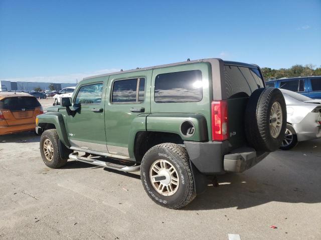 5GTDN136068184707 - 2006 HUMMER H3 GREEN photo 2