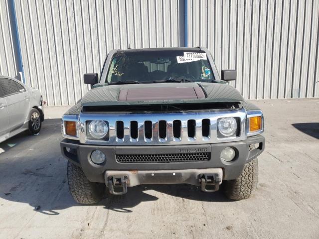 5GTDN136068184707 - 2006 HUMMER H3 GREEN photo 5