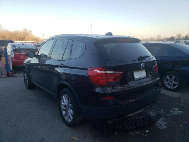 5UXWX9C55D0A12587 - 2013 BMW X3 XDRIVE2 BLACK photo 2