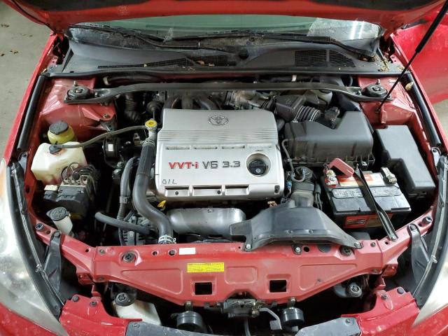 4T1FA38P56U075834 - 2006 TOYOTA CAM SOL RED photo 11