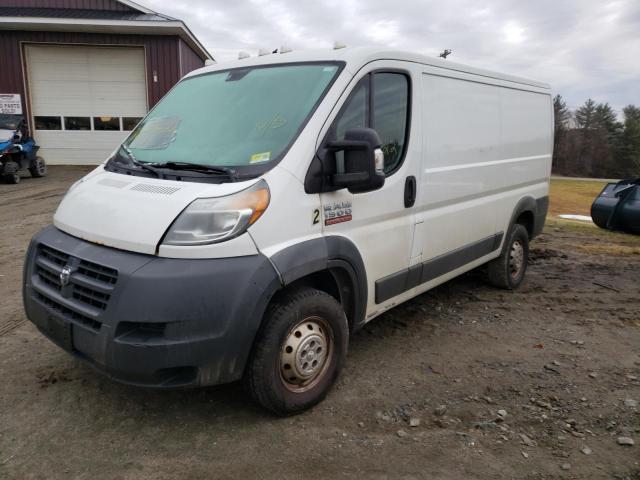 3C6TRVAGXGE115967 - 2016 RAM PROMASTER WHITE photo 1
