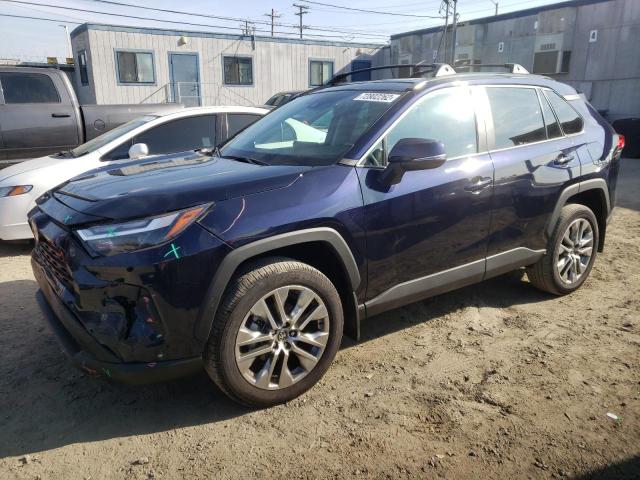 2T3C1RFV6NW217573 - 2022 TOYOTA RAV4 XLE P BLUE photo 1