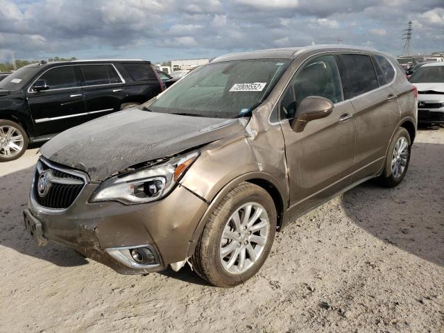 LRBFXCSA2KD112385 - 2019 BUICK ENVISION E TAN photo 1