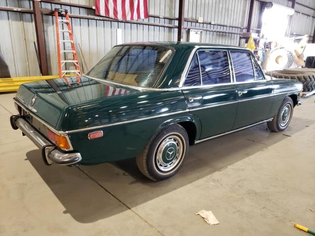 11511010218392 - 1972 MERCEDES-BENZ 220D GREEN photo 3