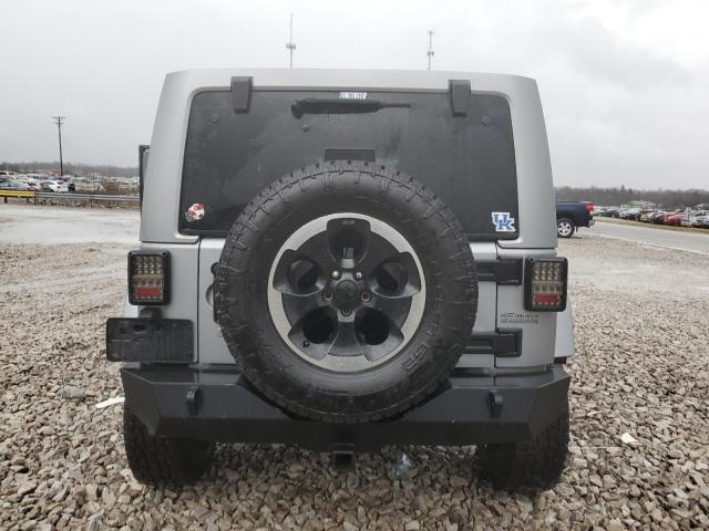 1C4HJWEG3EL154197 - 2014 JEEP WRANGLER U GRAY photo 6