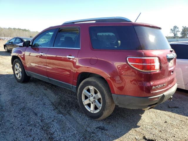 5GZER237X8J175280 - 2008 SATURN OUTLOOK XR MAROON photo 2