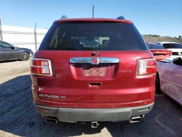 5GZER237X8J175280 - 2008 SATURN OUTLOOK XR MAROON photo 6