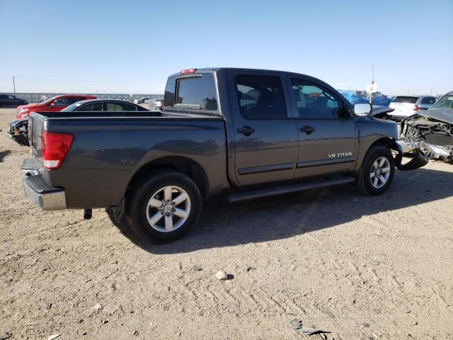 1N6BA0EK0AN305211 - 2010 NISSAN TITAN GRAY photo 3