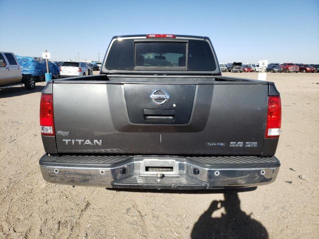 1N6BA0EK0AN305211 - 2010 NISSAN TITAN GRAY photo 6