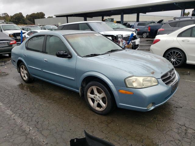 JN1CA31D4YT558654 - 2000 NISSAN MAXIMA GLE BLUE photo 4