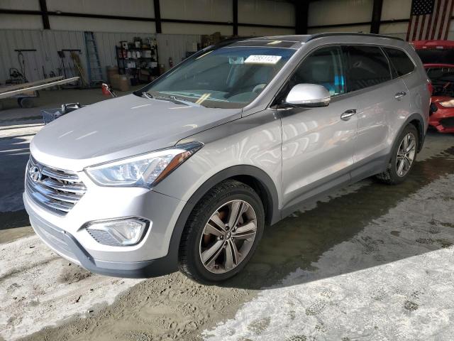 KM8SR4HF2EU037819 - 2014 HYUNDAI SANTA FE G SILVER photo 1