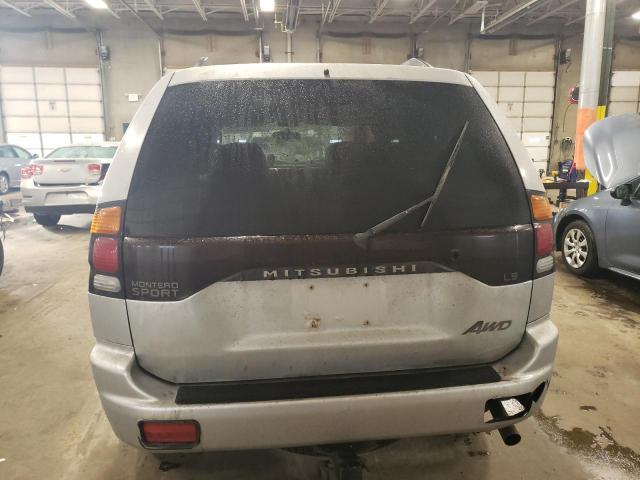 JA4MT21H63J034994 - 2003 MITSUBISHI MONTERO SP GRAY photo 6