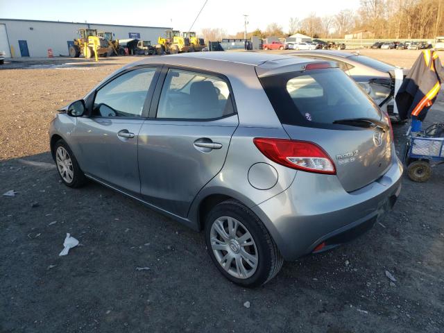 JM1DE1KY9E0180212 - 2014 MAZDA MAZDA2 SPO GRAY photo 2