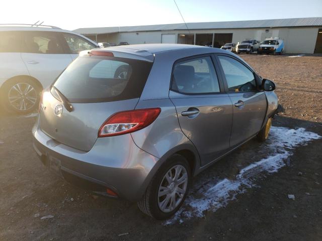 JM1DE1KY9E0180212 - 2014 MAZDA MAZDA2 SPO GRAY photo 3