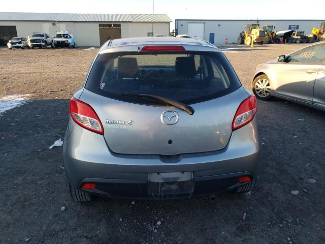 JM1DE1KY9E0180212 - 2014 MAZDA MAZDA2 SPO GRAY photo 6