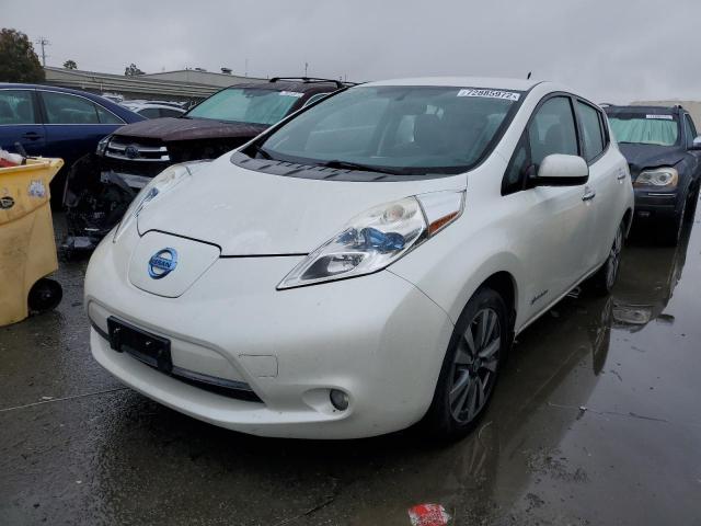 1N4AZ0CP0DC401691 - 2013 NISSAN LEAF WHITE photo 1