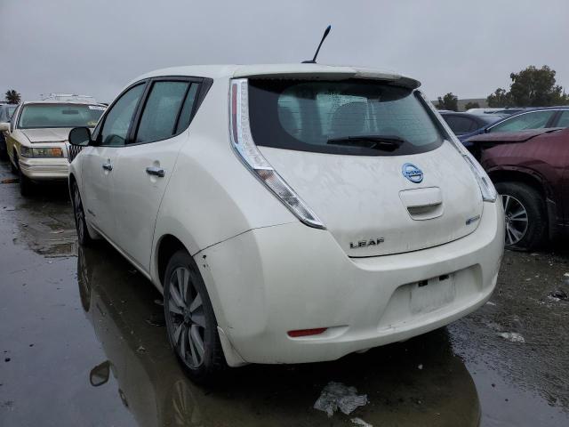 1N4AZ0CP0DC401691 - 2013 NISSAN LEAF WHITE photo 2