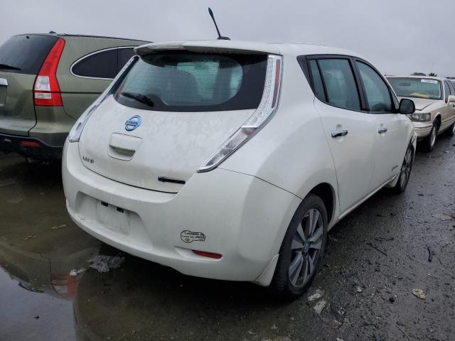 1N4AZ0CP0DC401691 - 2013 NISSAN LEAF WHITE photo 3