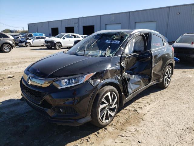 3CZRU5H13KM729254 - 2019 HONDA HR-V SPORT BLACK photo 1