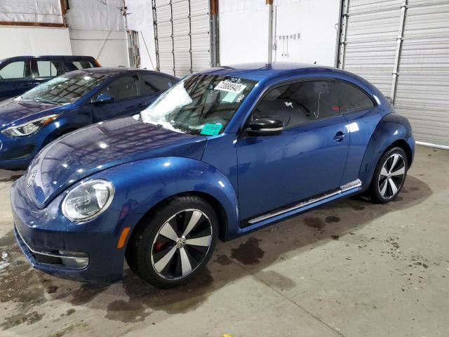 3VWVA7AT1DM618237 - 2013 VOLKSWAGEN BEETLE TUR BLUE photo 1