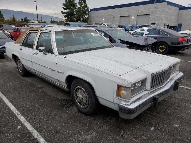 1MEBP95F9FZ626851 - 1985 MERCURY GRAND MARQ WHITE photo 4