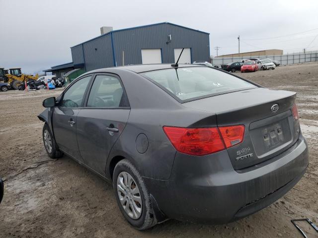 KNAFU4A22D5694945 - 2013 KIA FORTE EX GRAY photo 2