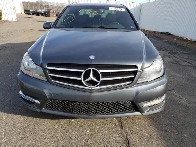 WDDGF8AB3EA893722 - 2014 MERCEDES-BENZ C 300 4MAT GRAY photo 5