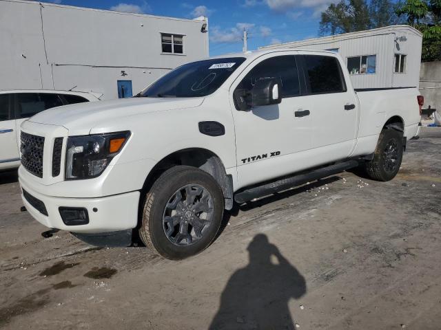 1N6BA1F42KN520693 - 2019 NISSAN TITAN XD S WHITE photo 1