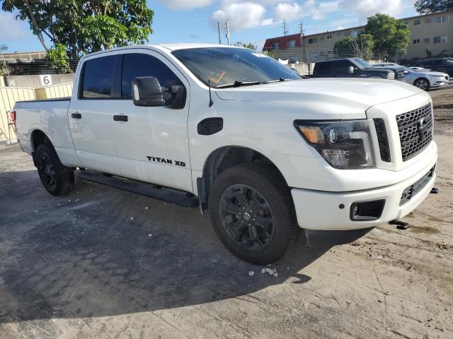 1N6BA1F42KN520693 - 2019 NISSAN TITAN XD S WHITE photo 4