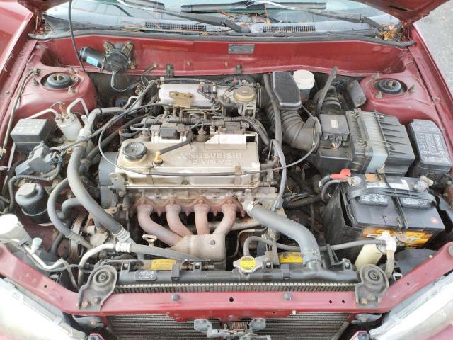 JA3AY31C7WU032886 - 1998 MITSUBISHI MIRAGE LS RED photo 11