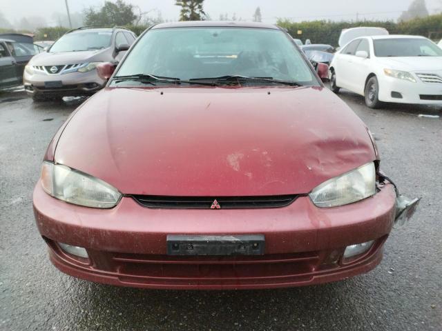 JA3AY31C7WU032886 - 1998 MITSUBISHI MIRAGE LS RED photo 5