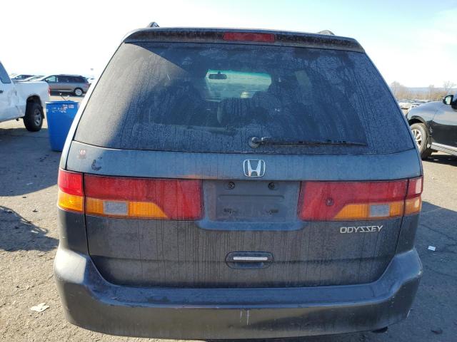 5FNRL18824B138287 - 2004 HONDA ODYSSEY EX BLUE photo 6