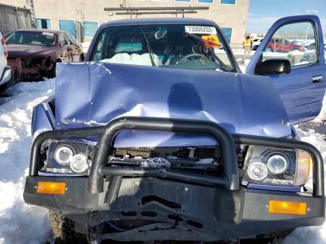 4TAWN72N5YZ615692 - 2000 TOYOTA TACOMA XTR BLUE photo 11