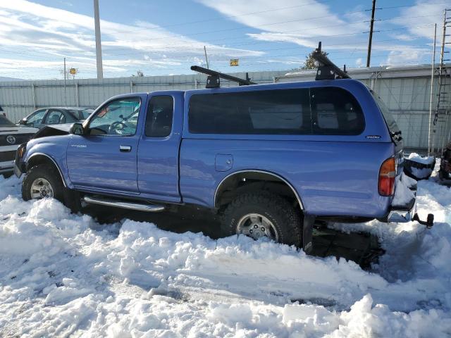 4TAWN72N5YZ615692 - 2000 TOYOTA TACOMA XTR BLUE photo 2