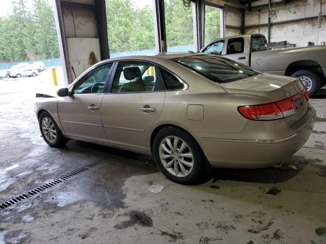 KMHFC46F97A231533 - 2007 HYUNDAI AZERA SE BEIGE photo 2