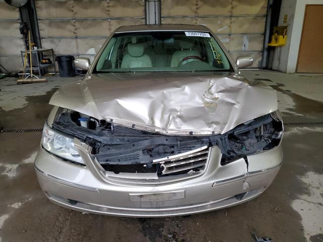 KMHFC46F97A231533 - 2007 HYUNDAI AZERA SE BEIGE photo 5